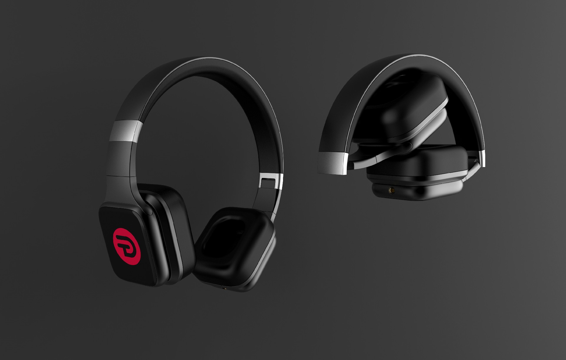 一款非常漂亮的國(guó)外無線藍(lán)牙耳機(jī)產(chǎn)品外觀設(shè)計(jì)